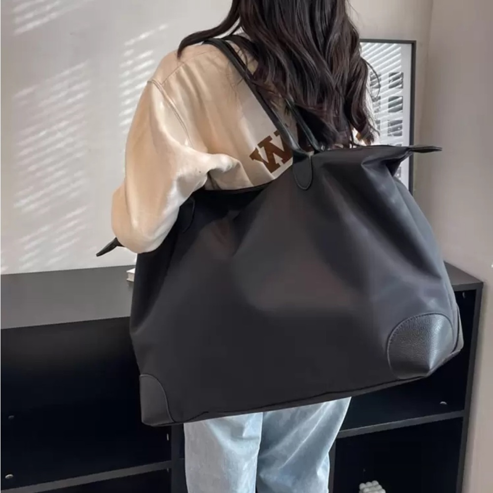 Large Black Tote Bag